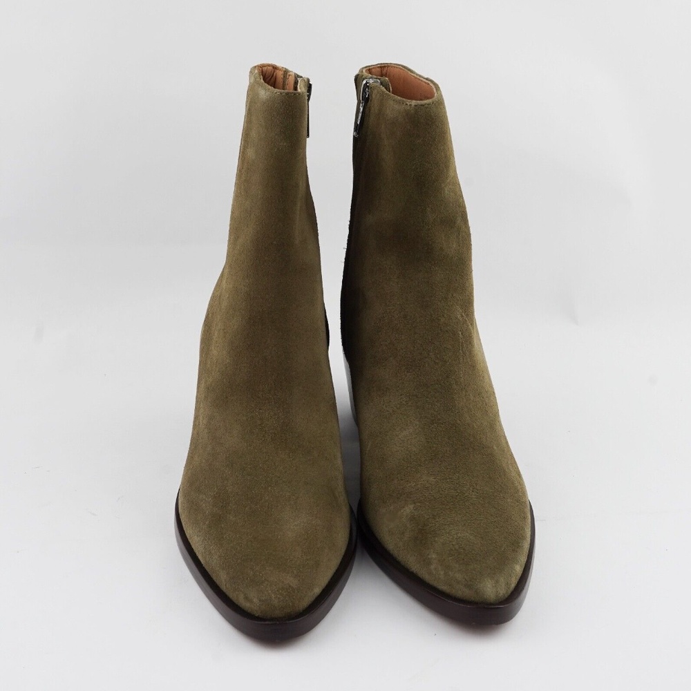 New MADEWELL Size 8 The Darcy Ankle Boot in Burnt Olive Suede - Picture 4 of 5